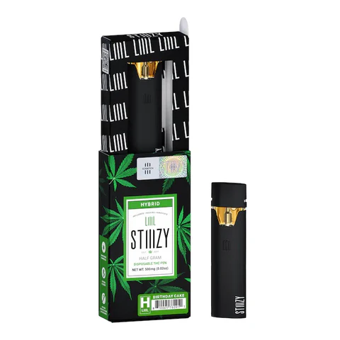 STIIIZY Birthday Cake 1g Disposable Vape - Premium THC Disposable Pen 1 STIIIZY Birthday Cake